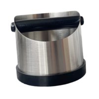 Bothyi - Recipiente Para Café Molido Con Absorción De Impactos Para Oficina, Cocina, Cafetería, Boca De Arco Redondo