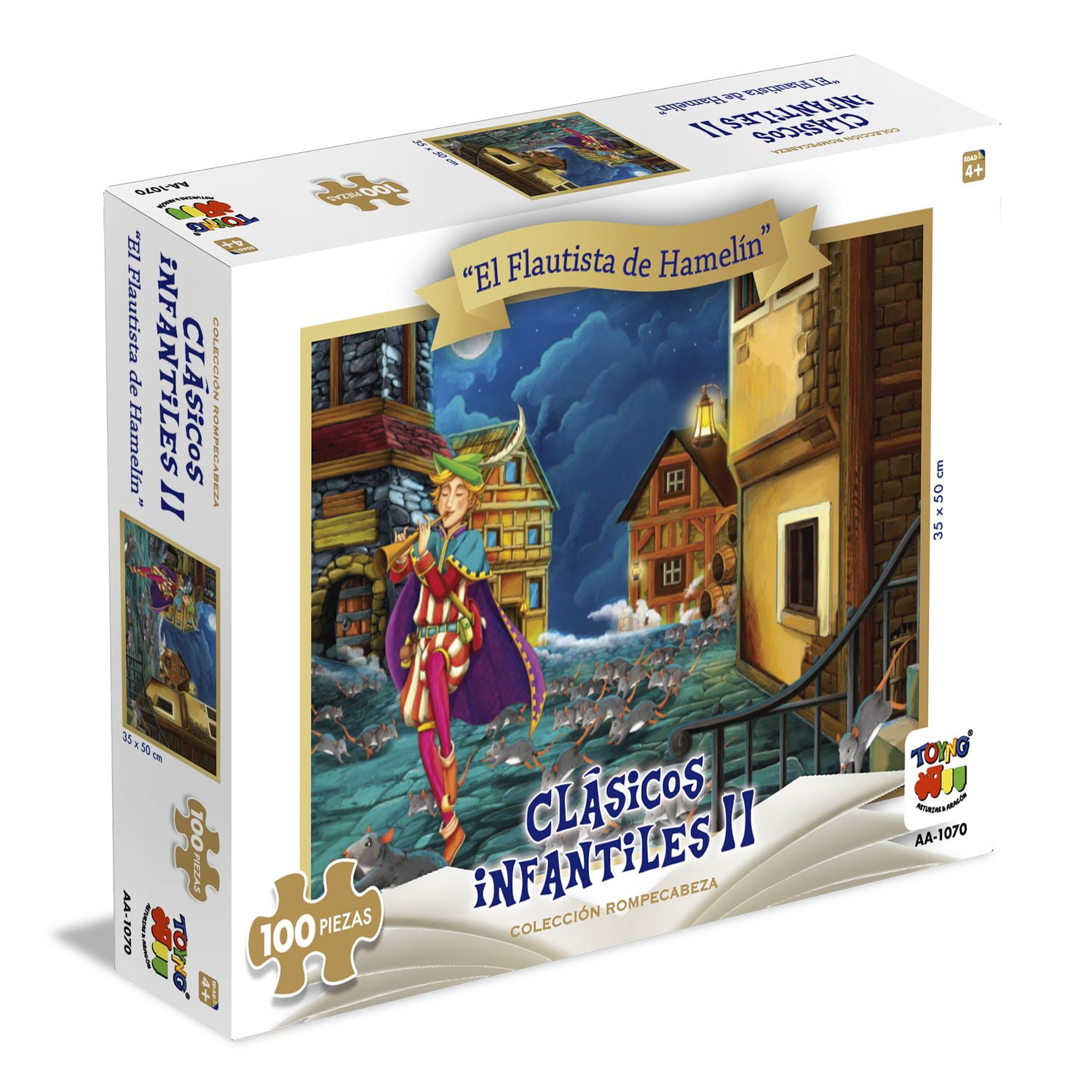Puzzle El Flautista De Hamelin (100 Piezas) - Toyng