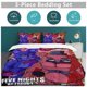 thumbnail image 5 of x276 Five Nights at Freddy's FNAF Bed Duvet Cover Microfiber Bedding Sets 3D Printed Lightweight 3 Piece Comforter Sets, 1 Duvet Cover And 2 Pillow Shams for Kids Boys Girls 79"x90" jn2, 5 of 5