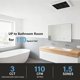 thumbnail image 3 of Ventilador de Baño VENTECHLATION 110 CFM con Conducto de 4" y Luz Negra, 3 of 7