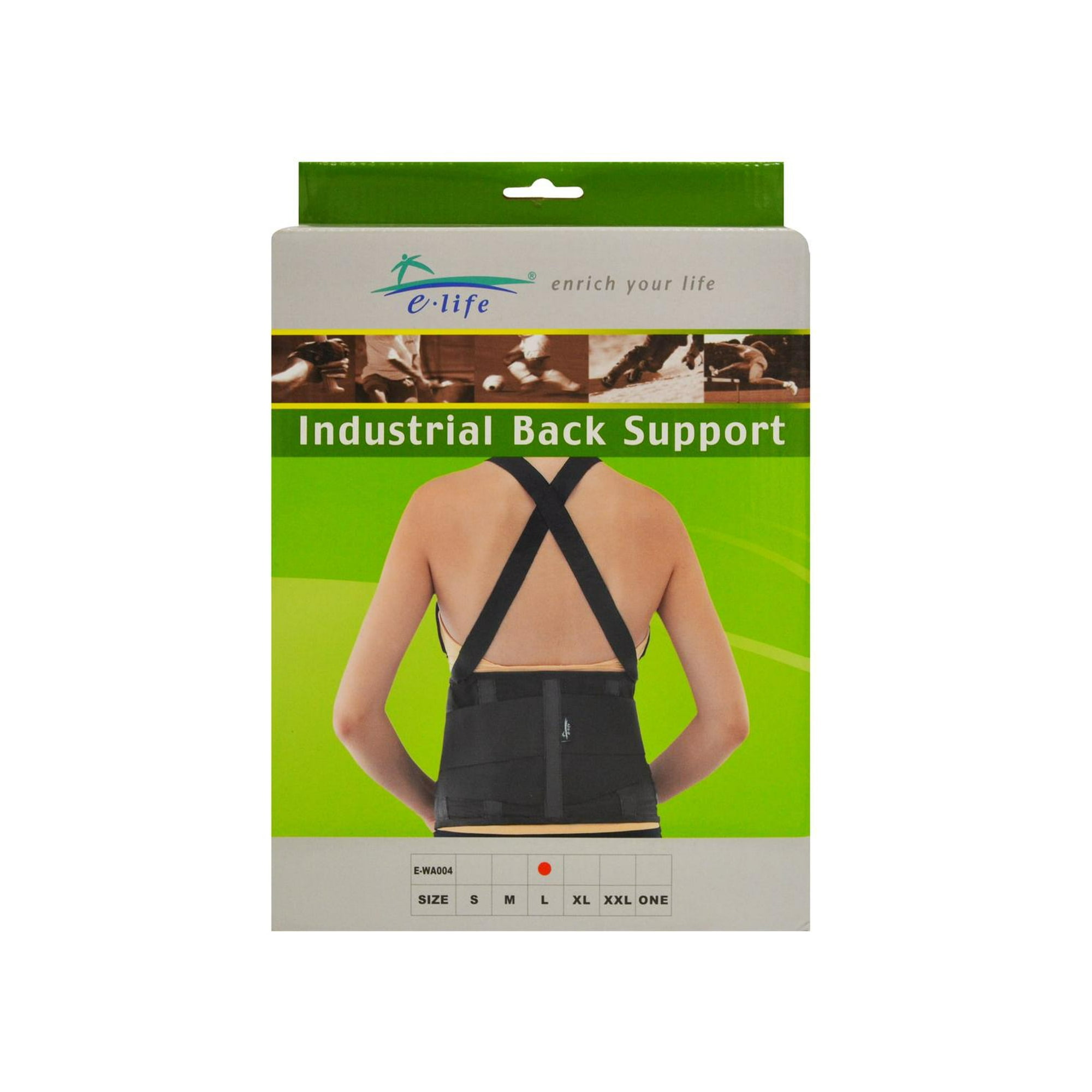 Maxcare - E-life Faja Laboral Talla L Isotemp