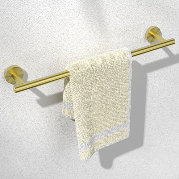 Toallero De 50 Cm De Acero Inoxidable Sus304 Color Dorado
