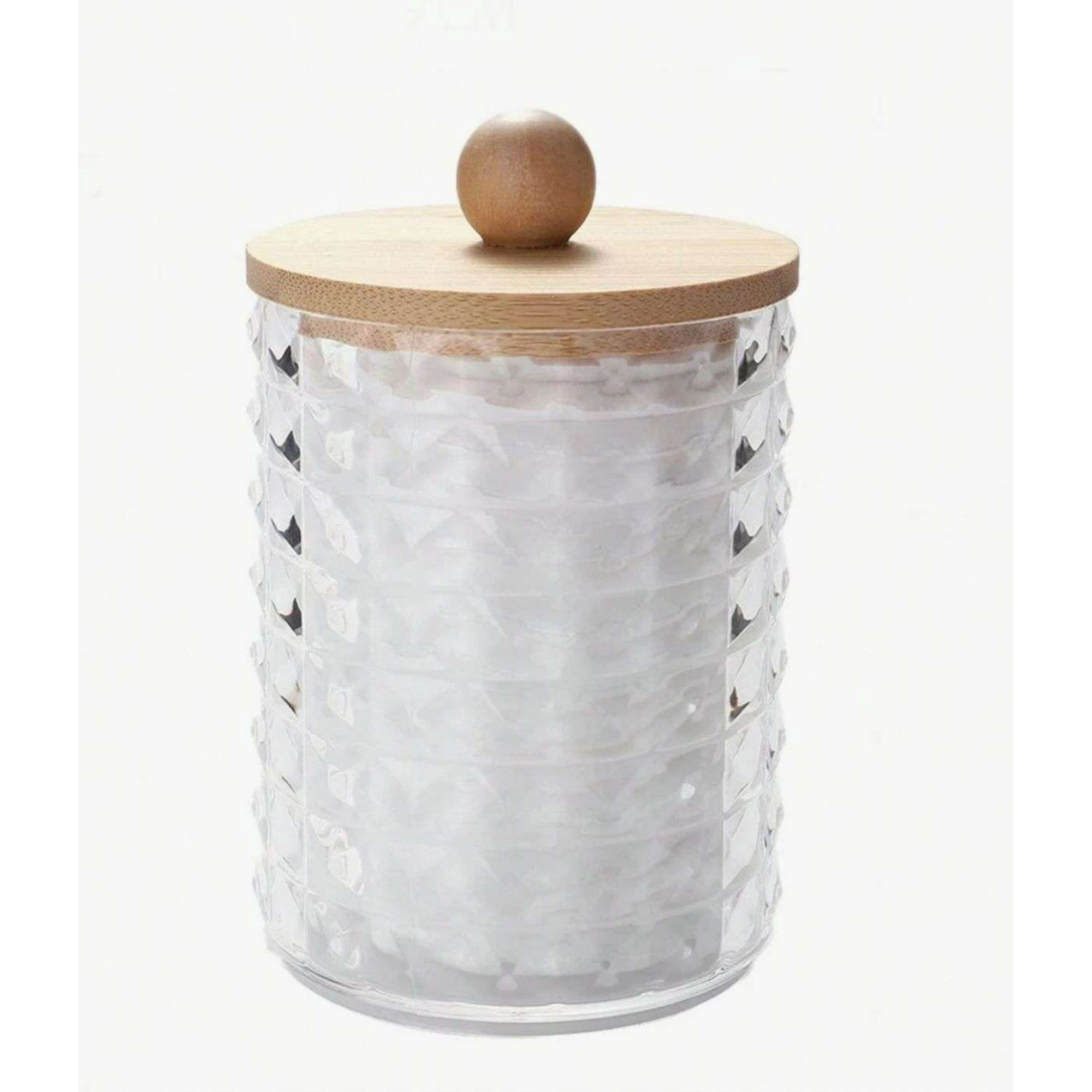 Oem - Caja De Hisopo Algodon Bombonera Decoracion Vidrio Cristal