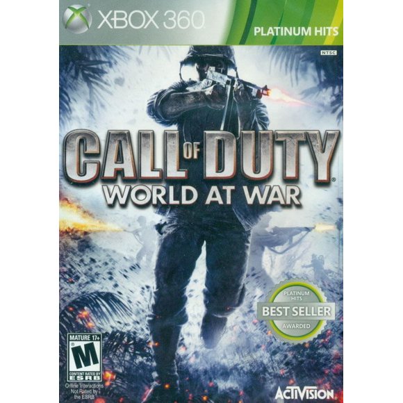 Videojuego ACTIVISION Call of Duty: World at War para Xbox 360