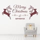 thumbnail image 2 of Decomural Merry Christmas Reindeer WS-50023, 2 of 2