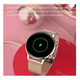 thumbnail image 3 of Reloj Inteligente Belug Smartwatch Bluetooth Mujer Pantalla Amoled Rosa Metalico Dorado, 3 of 5