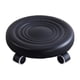thumbnail image 4 of Taburete Con Ruedas De Baja Altura, Asiento Bajo Con Ruedas Para Casa, Oficina, Dormitorio, Color Negro, 4 of 5