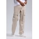 thumbnail image 2 of Jeans Hombre Cargo Con Cierre Beige, 2 of 4