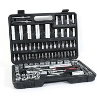 Disparo - Set Caja Herramientas Dados 94 Piezas Acero Carbono 1/2 1/4