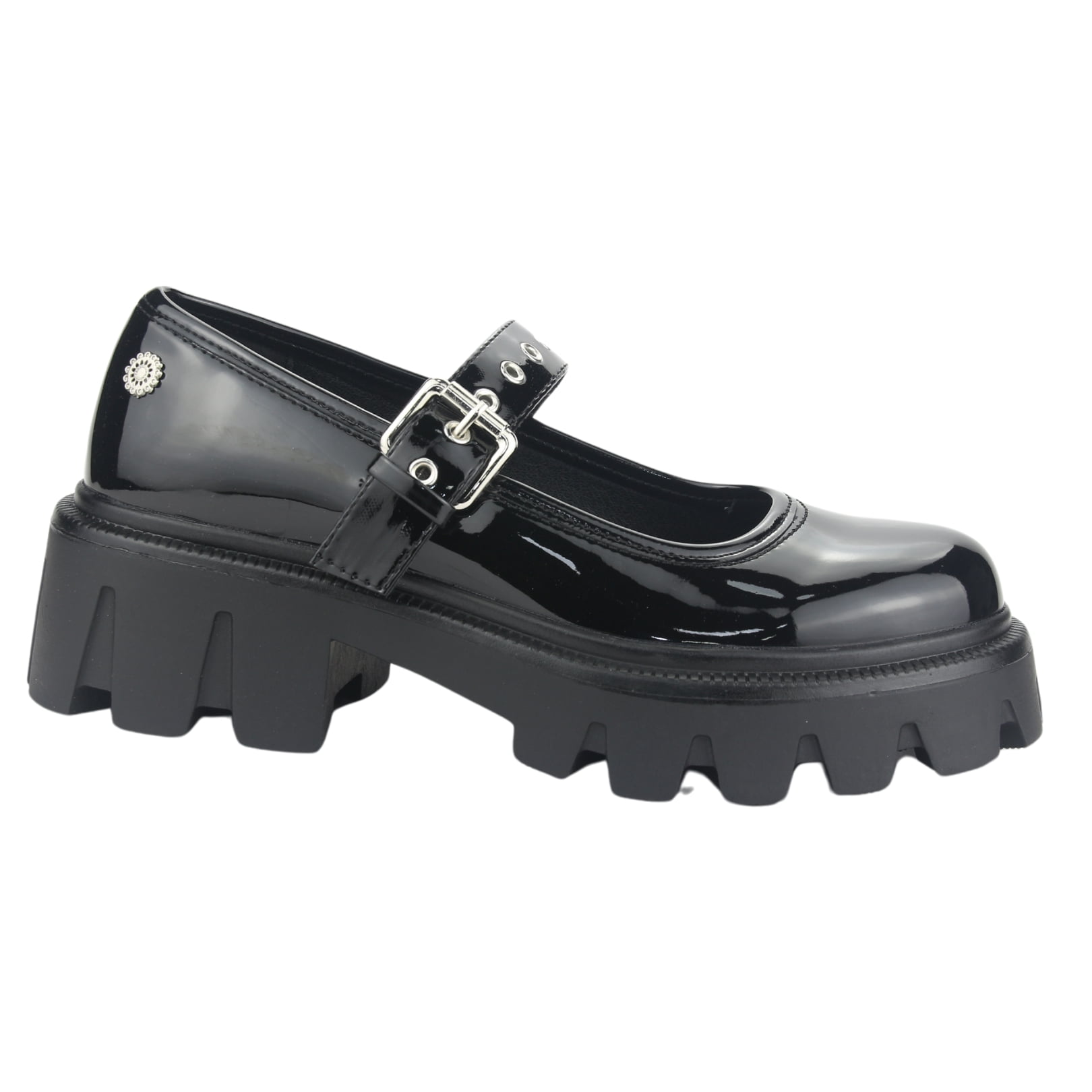 Zapato Chalada Mujer Joing-1 Negro Plataforma