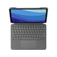 thumbnail image 2 of Funda con teclado Logitech Combo Touch para iPad Pro de 11 pulgadas, color gris, 2 of 2