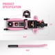 thumbnail image 4 of Gato hidráulico de piso tipo carrito DNA Motoring de 2 toneladas, rosa, 4 of 7