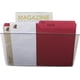 thumbnail image 2 of Organizador de archivos Storex, bolsillo de pared tamaño carta, paquete de 6 unidades, transparente, 2 of 6