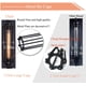 thumbnail image 3 of Candelabros de pared Licperron Industrial Black, paquete de 2, aprobación UL, 3 of 9