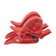 thumbnail image 1 of 2 Uds. De Soporte Para Rollo De Papel De Regalo, Dispensador De Cinta De Mesa, Organizador De Dos Abrazaderas, Rojo, 1 of 3