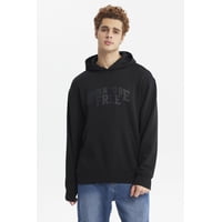 Fashionspark - Polerón Hombre Hoodie Print Central Negro
