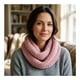 thumbnail image 1 of Bufanda Cuello Estilo Punto Inglés Lana Invierno Abrigado, 1 of 5