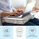 thumbnail image 2 of Lap Desk LapGear Designer Gray Damask para ordenadores portátiles de 15,6 pulgadas, 2 of 6