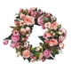 thumbnail image 3 of Guirnalda De Rosas De 16 Pulgadas, Guirnalda Floral, Hojas Verdes Para Puertas, Ventanas, Jardín, 3 of 5