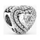 thumbnail image 2 of Charm Pandora Sparkling Leveled Hearts, 2 of 2