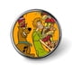 thumbnail image 1 of Scooby-Doo-Theme Round Button Badge: Premium Metal Construction, Ideal for High-End Events 2.8 cm, 1 of 6