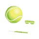 thumbnail image 2 of Piñata De Pelota De Tenis, Suministros Para Fiestas Temáticas Deportivas Para Actividades Al Aire Libre, Despedidas De Soltera, 2 of 5