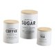 thumbnail image 3 of Juego De 3 Botes Grandes Para Encimera De Cocina, Color Blanco, 3 of 5