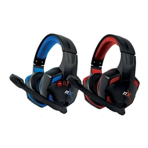 Reptilex - Audífonos Para Consolas Gamer Conexión 3,5Mm Led Rojo - Ps