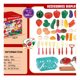 thumbnail image 4 of Juguete Canasto De Frutas Y Verduras Con Velcro 50pzs, 4 of 4
