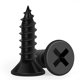 thumbnail image 1 of Tornillos para madera FIXLINK 1,3 cm negro Phillips 135 uds, 1 of 8