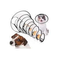 Genérico - Collar Isabelino Velcro Talla 6 – 18-21 Cm X 11 Cm Blanco 6