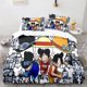 thumbnail image 1 of Cartoon Anime One Pieces Bedding Set Luffy Zoro Ace Quilt Cover Pillowcase The Island Of Ghosts Duvet Cover Set King Size Bed Sheets, 1 of 5