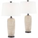 thumbnail image 2 of Juego de 2 Lámparas de Mesa Anna 360 Lighting Beige con Base Texturizada de 69 cm, 2 of 9