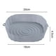 thumbnail image 4 of Olla de silicona para freidora de aire Bandeja para hornear de silicona para freidora de aire Bandeja para freidora de aire, 4 of 5