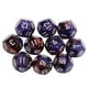 thumbnail image 2 of Dados Poliédricos D12 De 12 Caras De 10 Piezas Para Juegos De Mesa De Dragones Y Mazmorras, Café Púrpura, 2 of 3