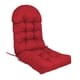 thumbnail image 5 of Cojín de respaldo alto para silla, cojín para tumbona, cojín impermeable para respaldo de asiento de exterior, cojín para patio exterior, jardín y pat Rojo, 5 of 5