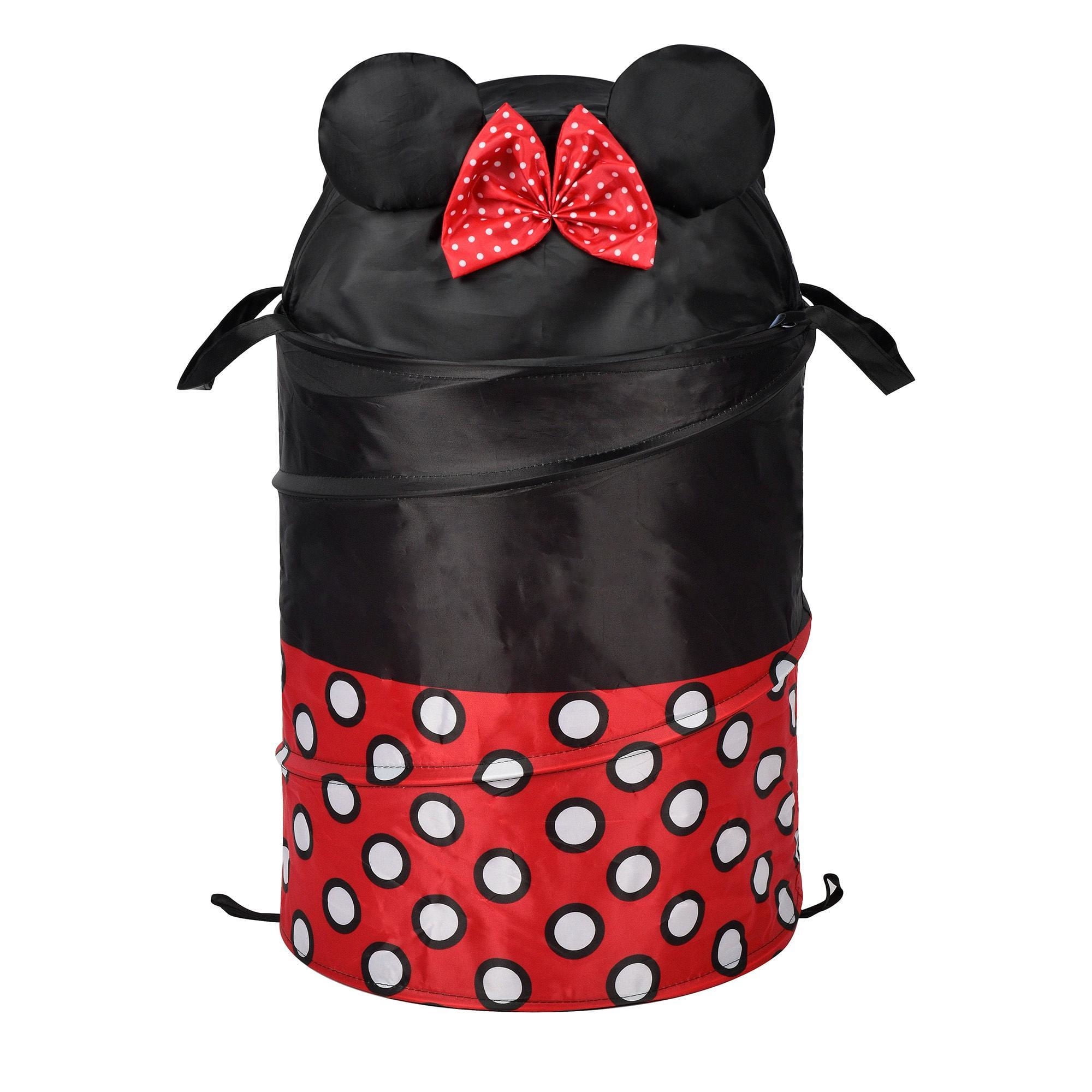 Disney - Cesta Minnie Mkf-13 Poliéster - Metal Rojo - Negro