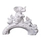 thumbnail image 5 of Estatua De Elefante De Resina, Escultura Moderna De Elefante Para Gabinete De Estantería De Oficina, Color Blanco, 5 of 5