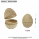 thumbnail image 2 of Huevos de Papel Maché POUYRBA 15 uds 7,5 x 5 x 5 cm Rellenables, 2 of 7