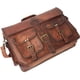 thumbnail image 3 of Bandolera De Cuero Dhk Vintage Handmade Leather 14, 3 of 6