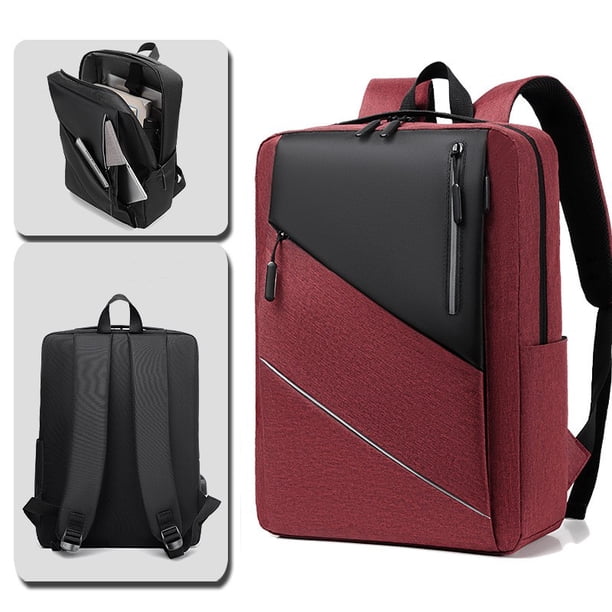 Laptop Backpack with USB Plug Men's Business Backpacks Notebook Casual Multifunction Waterproof High Quality School Bag For Men