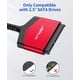 thumbnail image 2 of Adaptador de cable SATA a USB A 3.0 para HDD/SSD SATA III de 2,5», 2 of 7