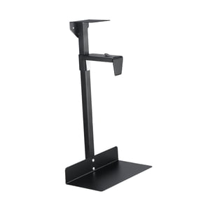 Magideal - Soporte Para Carcasa De Pc, Soporte De Pared Para Debajo Del Escritorio, Soporte Resistente Para Computadora Central, Soporte Estable Para Carcasa De Negro