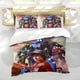 thumbnail image 5 of Cadetes Mech Conjunto de sábanas temático, trío de piezas, cómodo y amigable con la piel, diseño único, regalo de decoración para el hogar para familiares, amigos y fans,135cm *200cm, 5 of 6