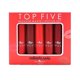 thumbnail image 1 of Set de pintalabios Italia Deluxe Top Five Mousse Matte Caliente Reds, 1 of 7