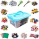 thumbnail image 5 of Kit De Suministros Para Artes Y Manualidades Para 100 Botones De Parche Con Letras De Palito De Helado, 5 of 5