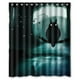 thumbnail image 1 of Cortina de ducha de Totoro de Studio Ghibli, juego de cortinas de baño con ganchos, tamaño 60 x 72 pulgadas, 1 of 3