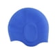 thumbnail image 2 of Gorro De Natación Gorro De Natación De Silicona Suave Antideslizante Para Mujeres Hombres Piragüismo Azul, 2 of 3