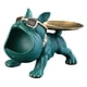 thumbnail image 5 of Resina Perro Almacenamiento Bandeja Estatua Estatuilla Decorativa Clave Tazón Organizador Verde, 5 of 5