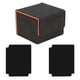 thumbnail image 3 of Caja Para Baraja De Cartas, Soporte Para Tarjetas Con Mangas, Pantalla Portátil Premium, Caja Para Naipes, Rejilla, Negro Y Naranja, 3 of 3
